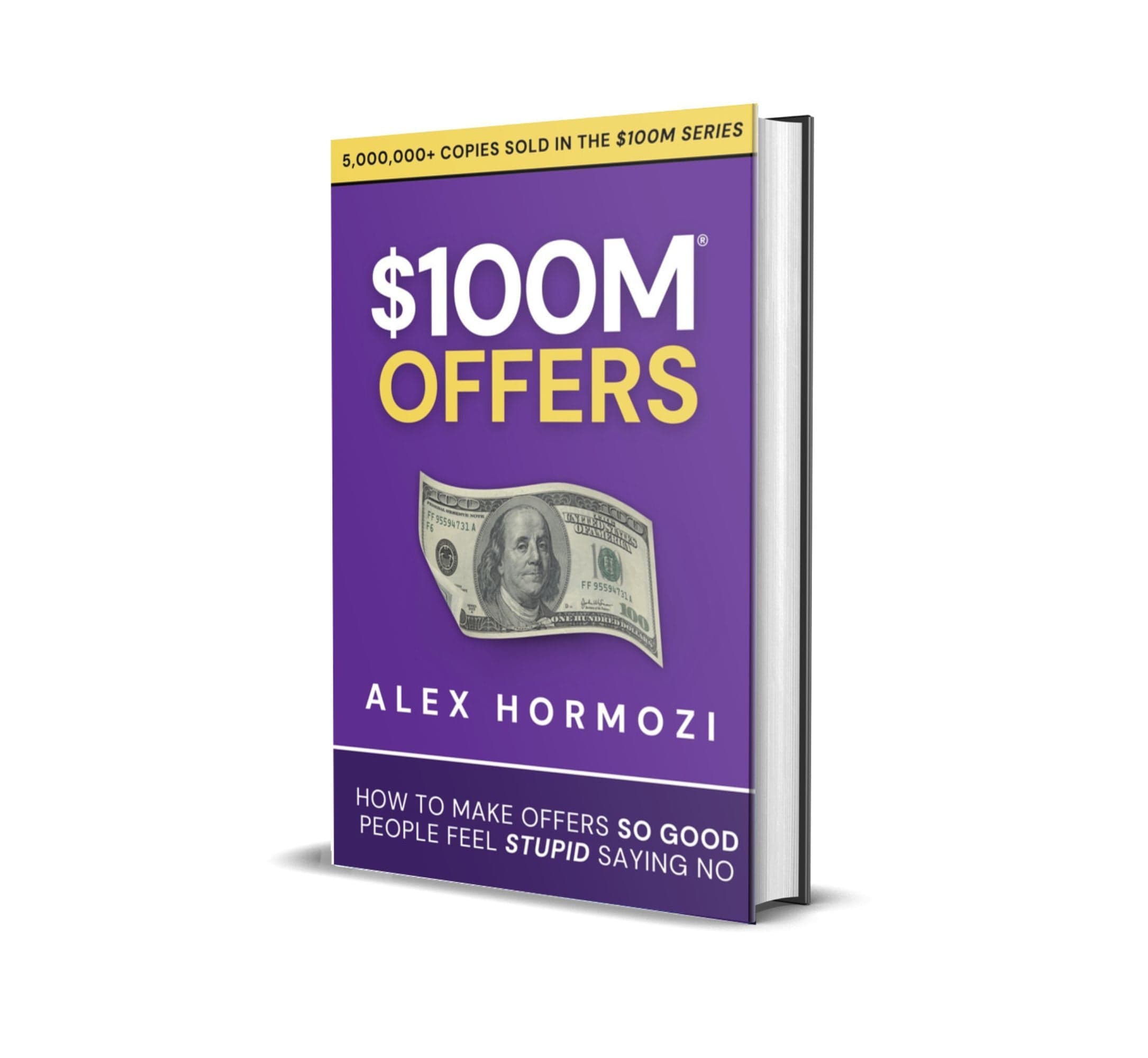 $100M Offers by Alex Hormozi book cover