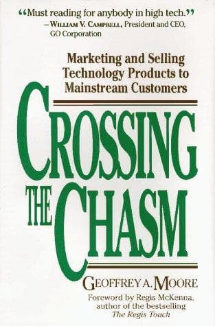 Crossing the Chasm by Geoffrey A. Moore book cover
